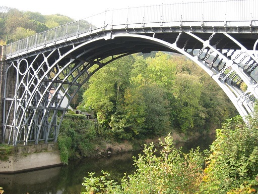 The famous Ironbridge 